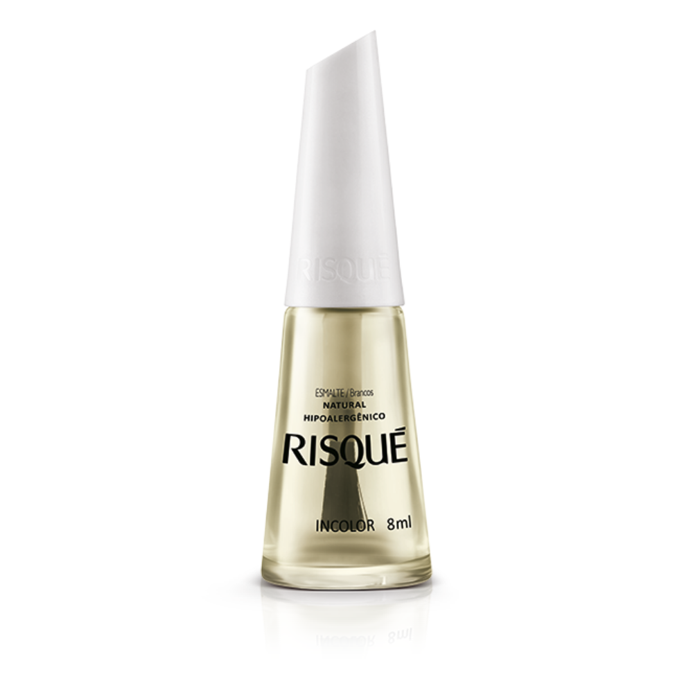 Esmalte Risqué Natural Incolor 8ml - Incolor