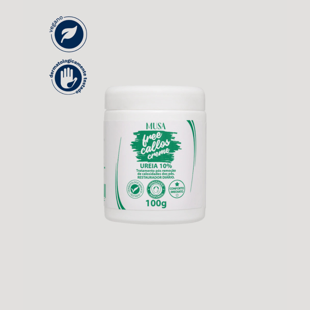 Creme Free Callos Ureia 10% Musa 100g