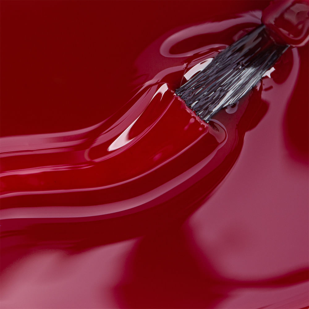 Esmalte Risqué Cremoso Carmim 8ml - Vermelho