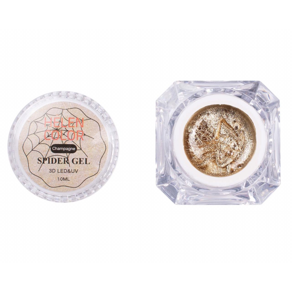 Spider Gel Hêlen Color 10g Champagne - Champagne - Spider