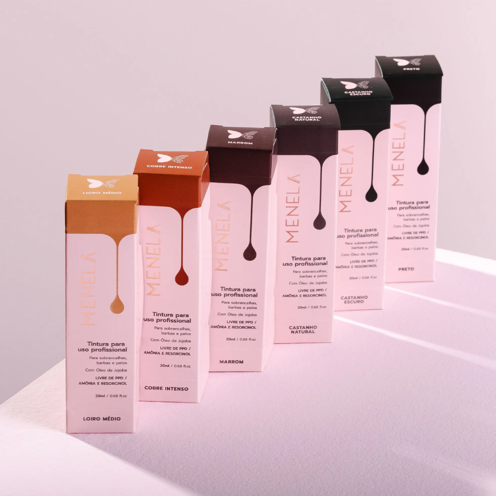 Tintura Menela 20ml Profissional Cobre Intenso