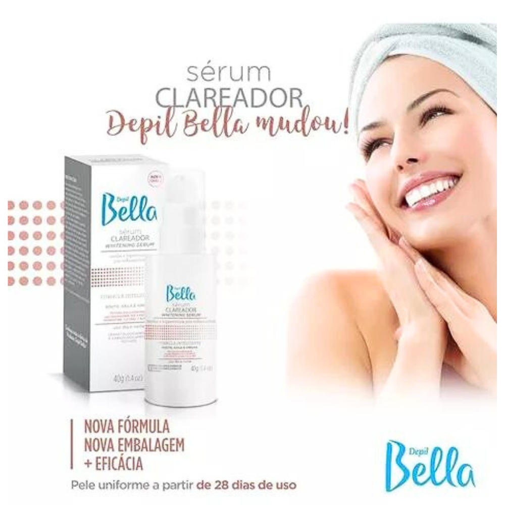 Sérum Clareador Depil Bella 40g