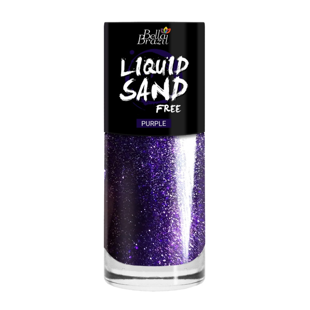 Esmalte Bella Brazil Liquid Sand 1304 Purple