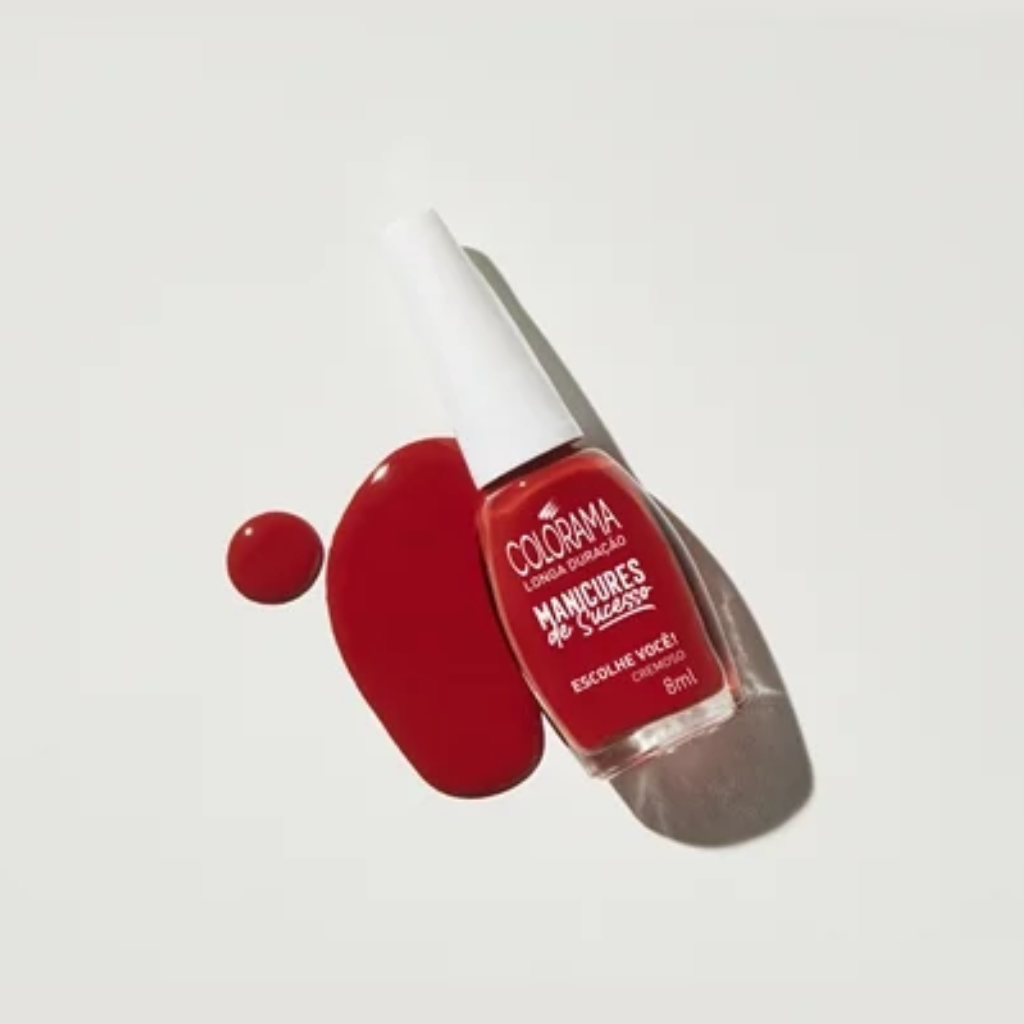 Esmalte Colorama Cremoso Escolhe Você - Vermelho