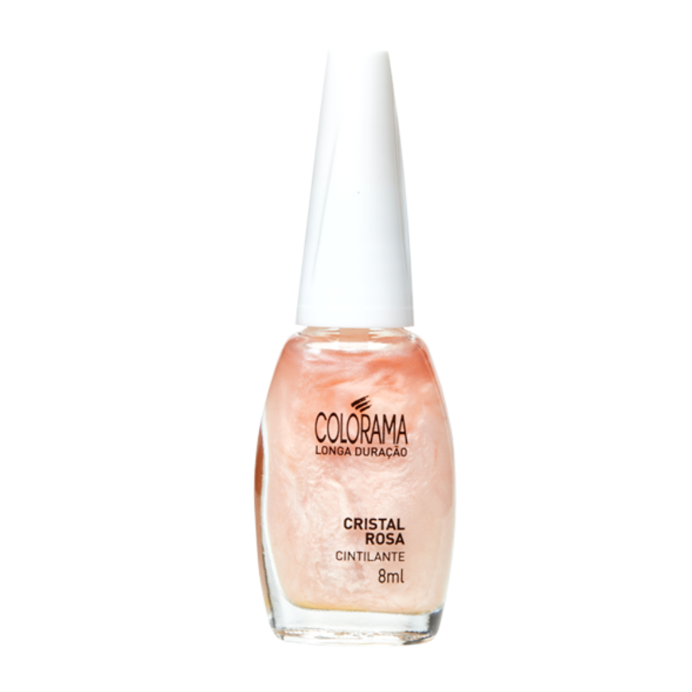 Esmalte Colorama Cremoso Cristal Rosa - Rosa