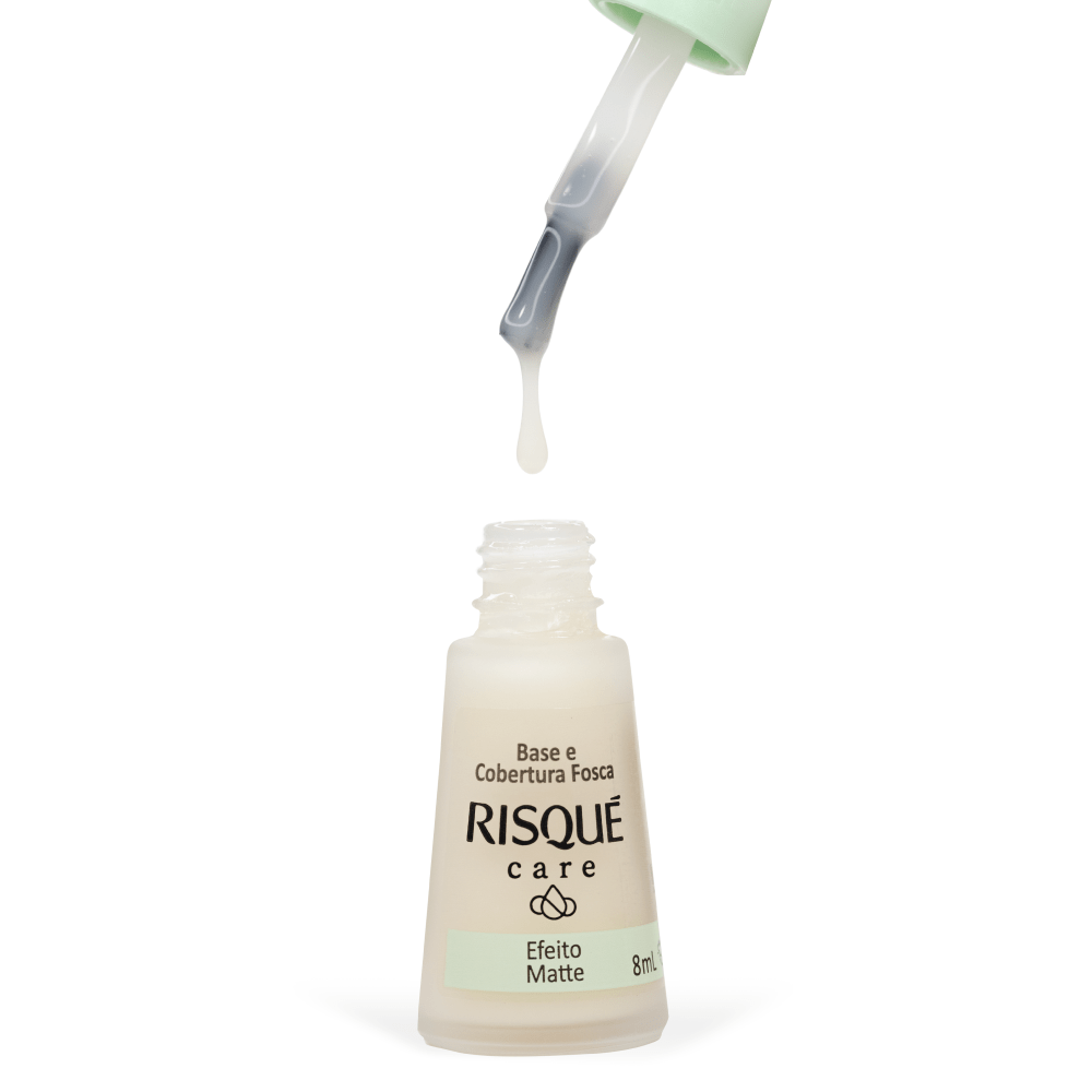 Esmalte Risqué Care Base E Cobertura Fosca 8ml