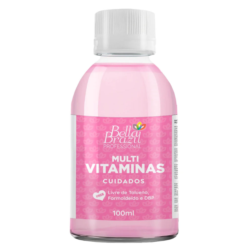 Esmalte Bella Brazil Profissional Base Multi Vitaminas 100ml