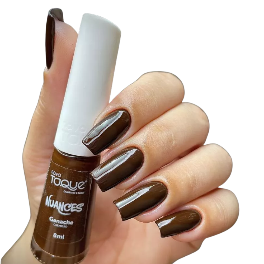 Esmalte Novo Toque Cremoso Nuances Ganache 8ml