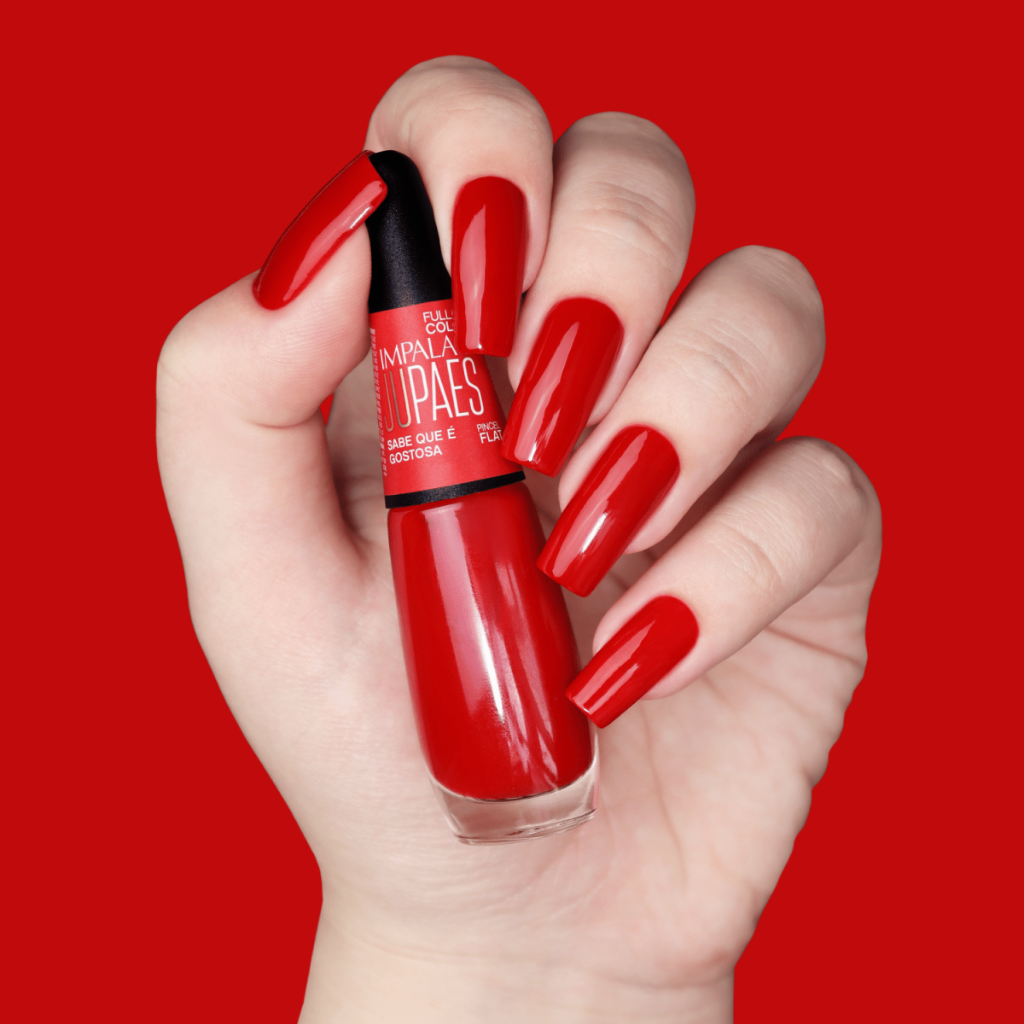 Esmalte Impala Cremoso Ju Paes Sabe Que É Gostosa 7,5ml - Vermelho - Ju Paes