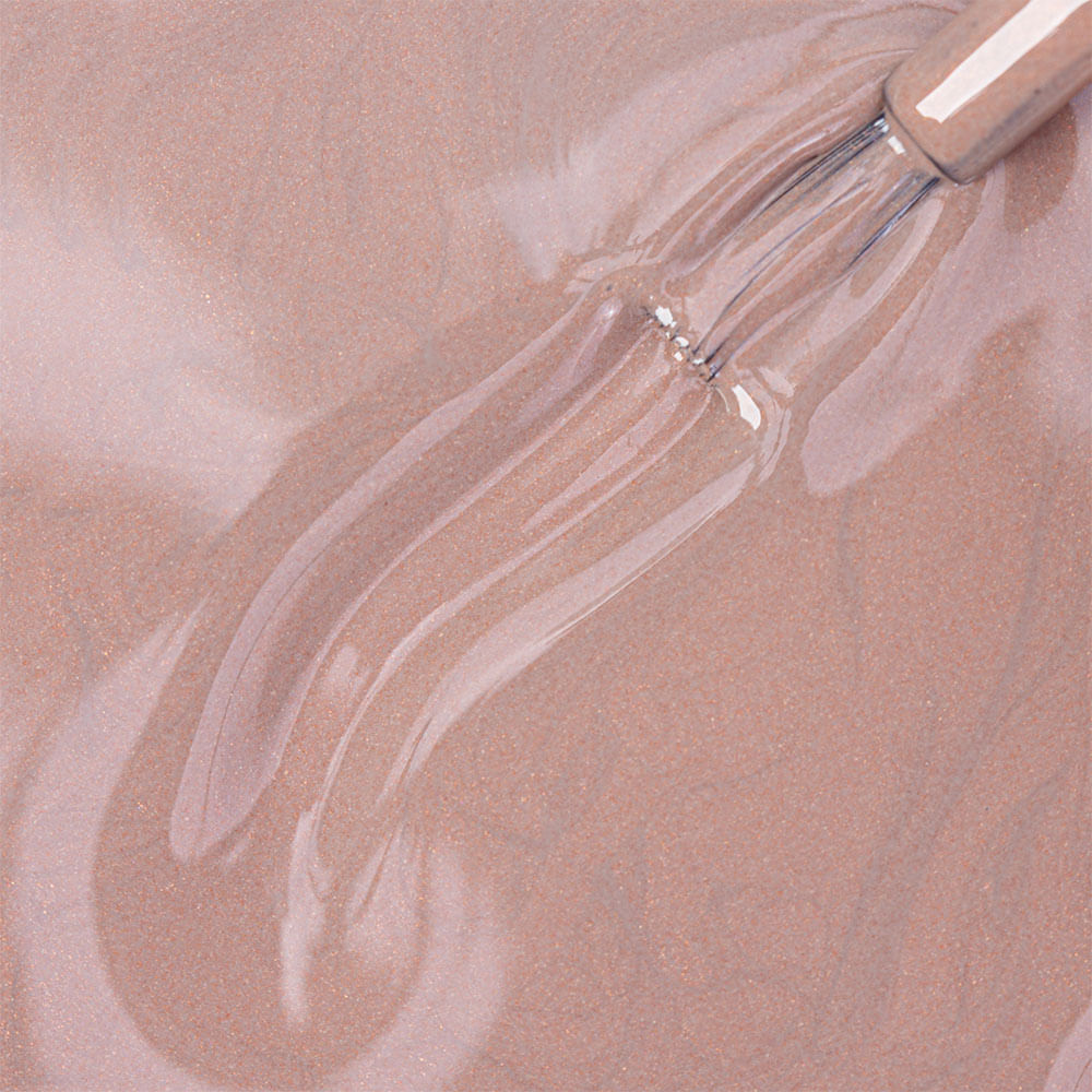 Esmalte Risqué Metálico Ouro Nude 8ml - Nude