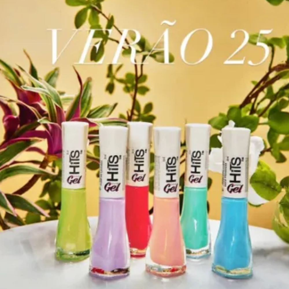 Esmalte Hits Cremoso Efeito Gel Flor De Lavanda 8ml