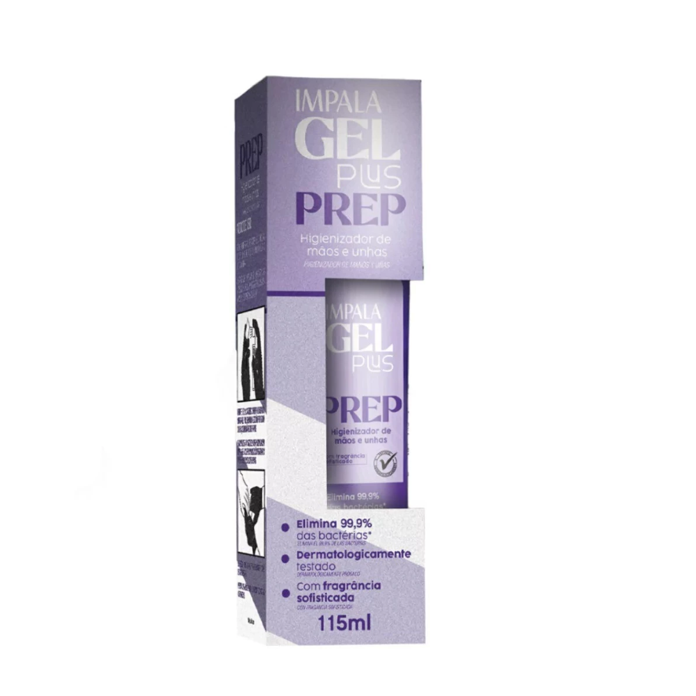 Prep Higienizador Impala Gel Plus 115ml