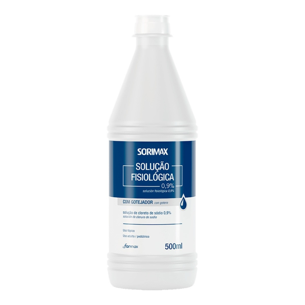 Soro Fisiológico Sorimax Farmax 500ml