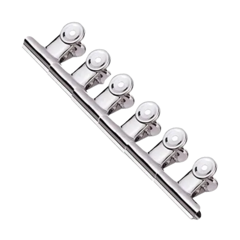 Kit Com 6 Presilhas Para Curvatura De Metal P