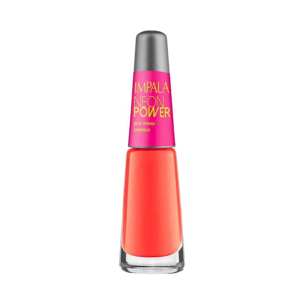 Esmalte Impala Cremoso Pisa Menos 7,5ml - Laranja - Neon Power