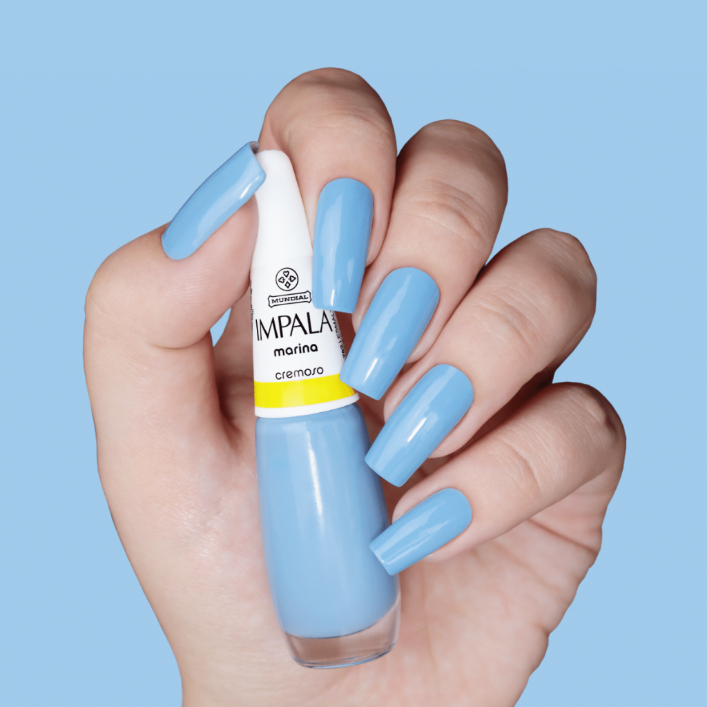 Esmalte Impala Cremoso Marina 7,5ml - Azul