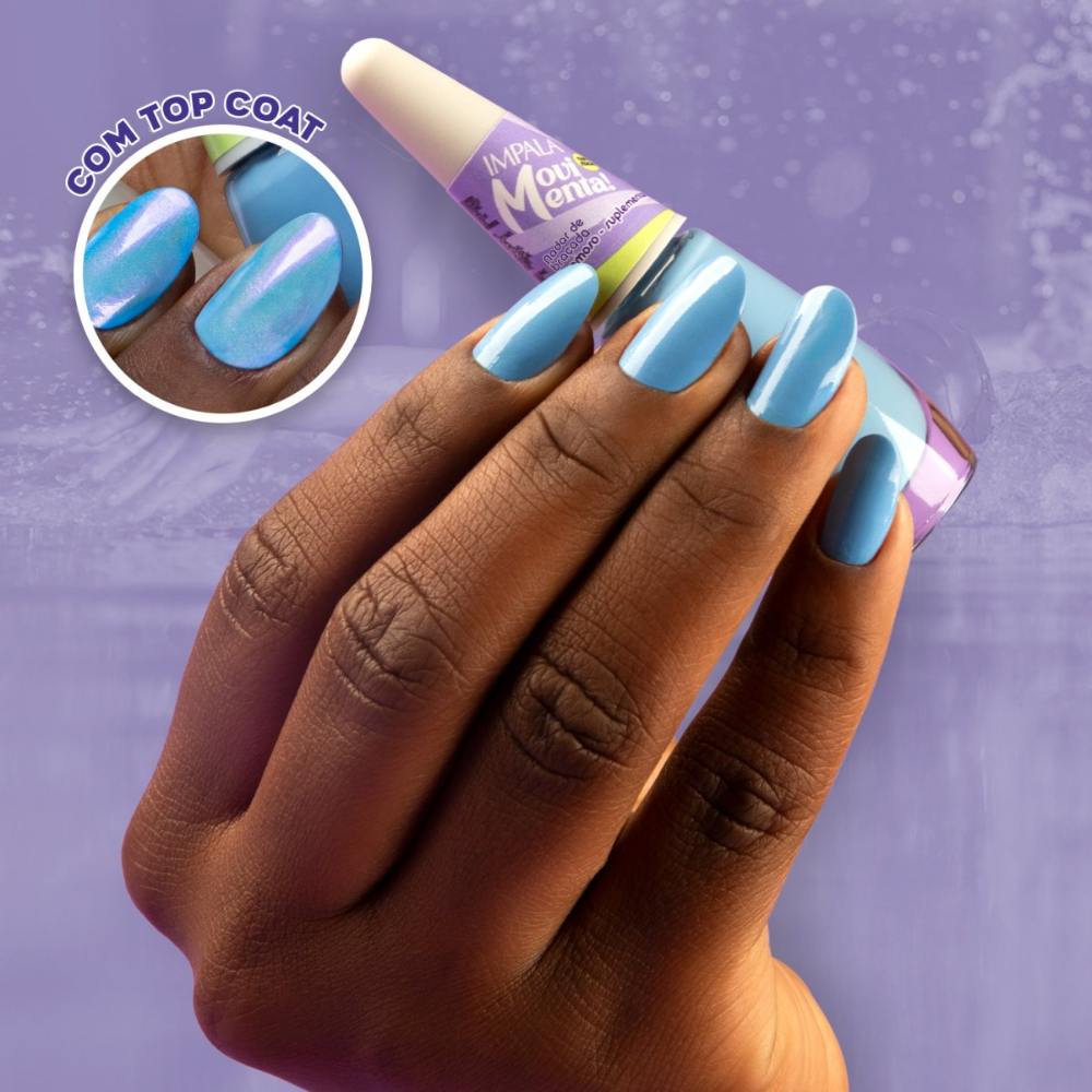 Esmalte Impala Cremoso Movimenta Nadar De Braçada 7,5ml