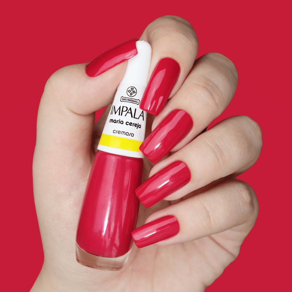 Esmalte Impala Cremoso Maria Cereja 7,5ml - Rosa