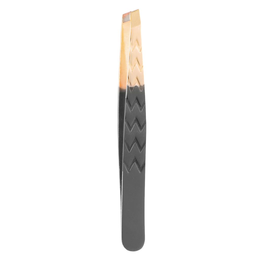 Pinça Black Silver E Gold Diagonal Belliz