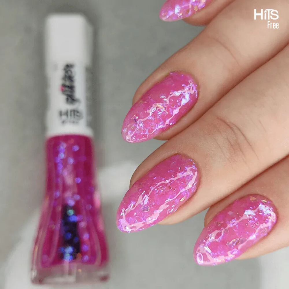 Esmalte Hits Glitter Cherry Jelly 8ml