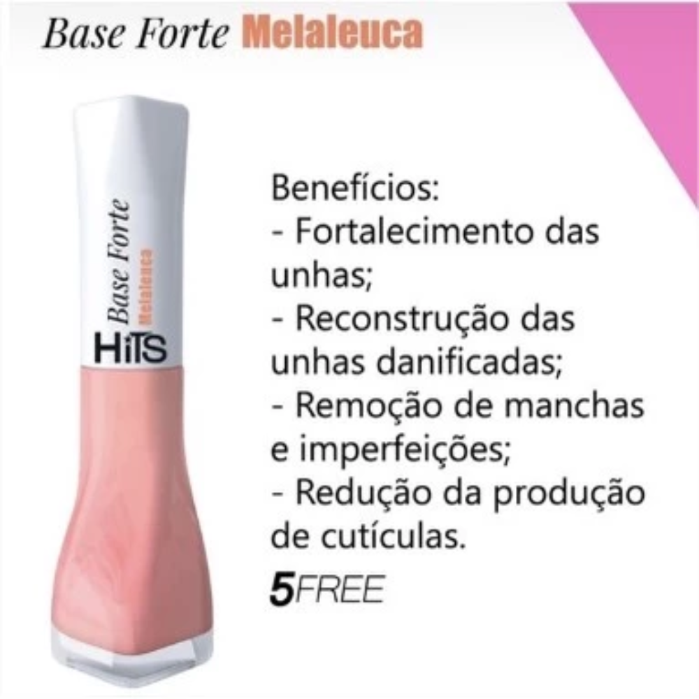 Base Forte Hits Melaleuca 8ml