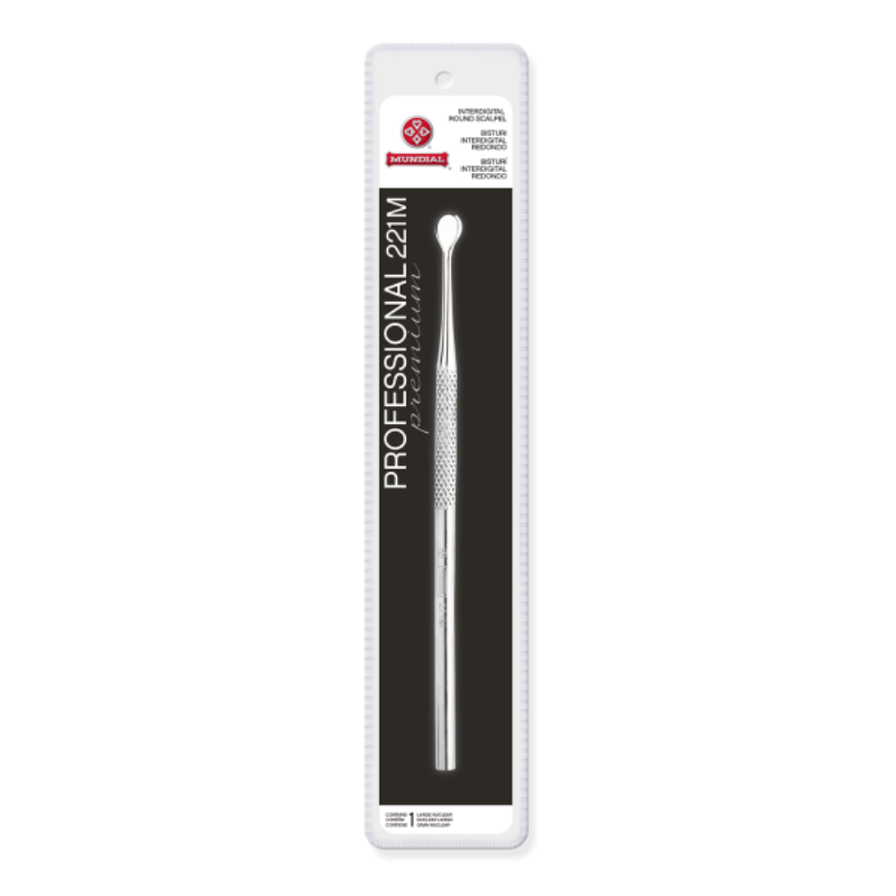 Bisturi Interdigital Redondo 221M Professional Inox Mundial