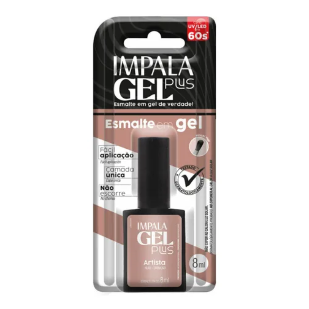 Esmalte Gel Impala Gel Plus Cremoso Artista 8ml