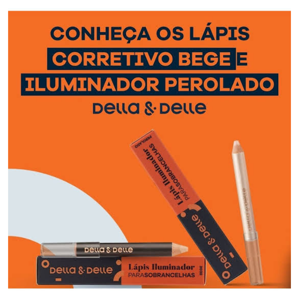 Lápis Iluminador Perolado Della E Delle