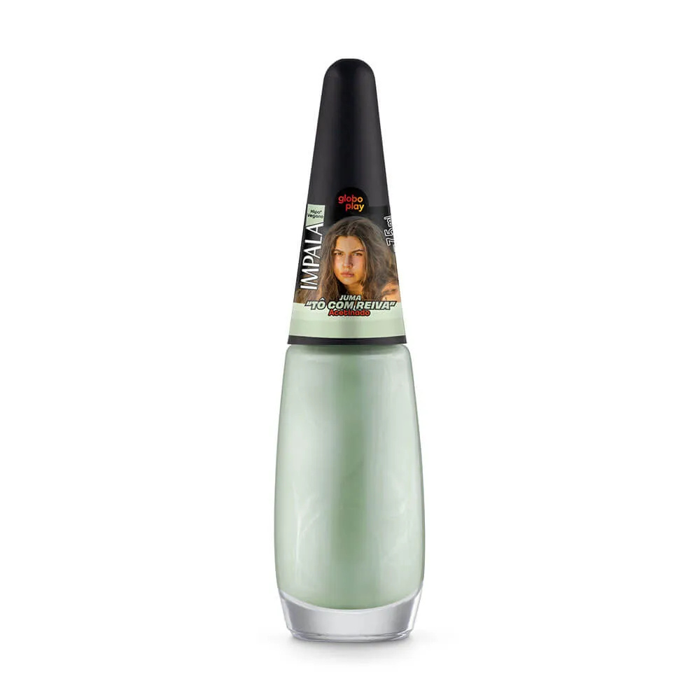 Esmalte Impala Acetinado Globoplay Tô Com Reiva 7,5ml