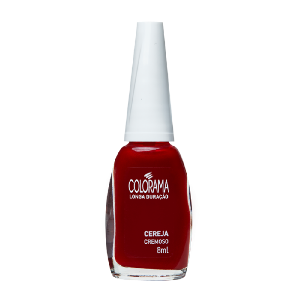 Esmalte Colorama Cremoso Cereja - Vermelho