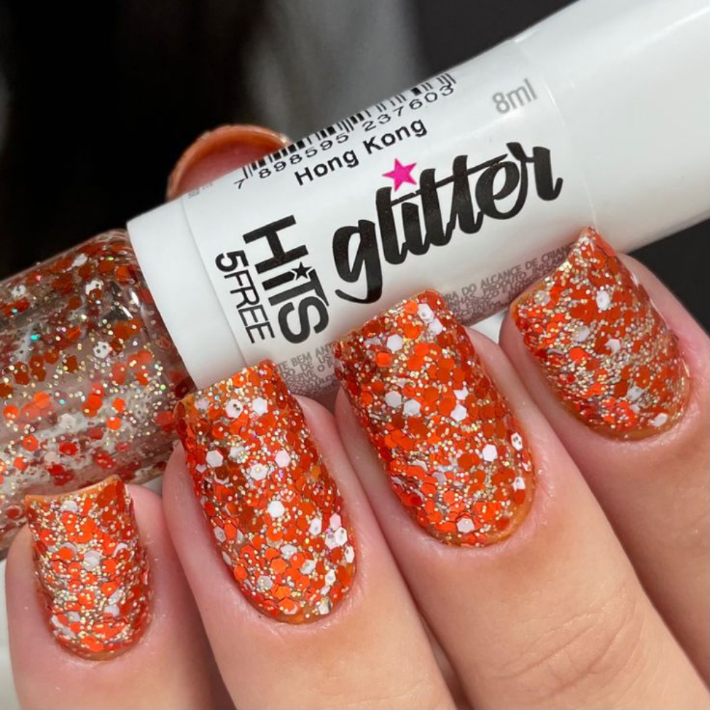 Esmalte Hits Glitter Hong Kong 8ml