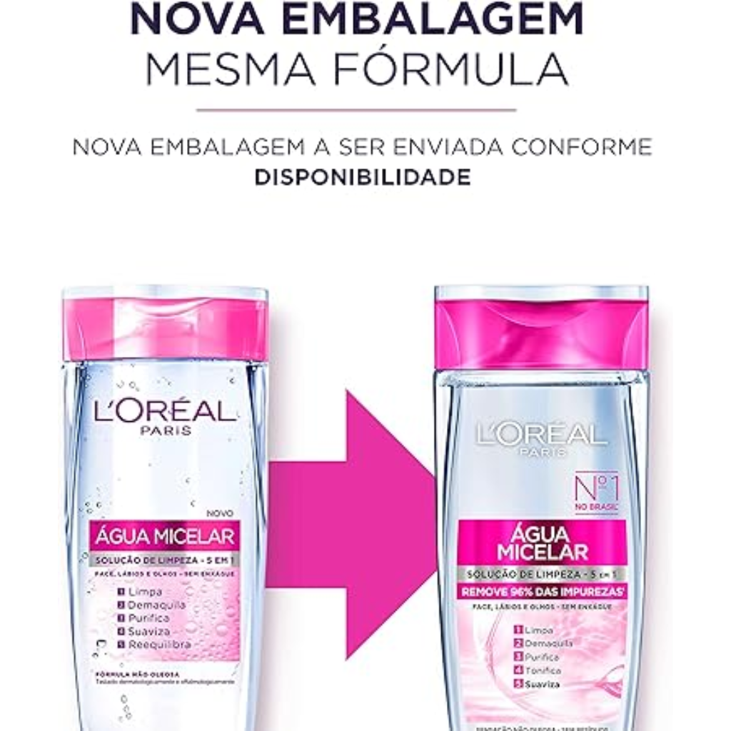 Água Micelar 200ml L'Óréal Paris