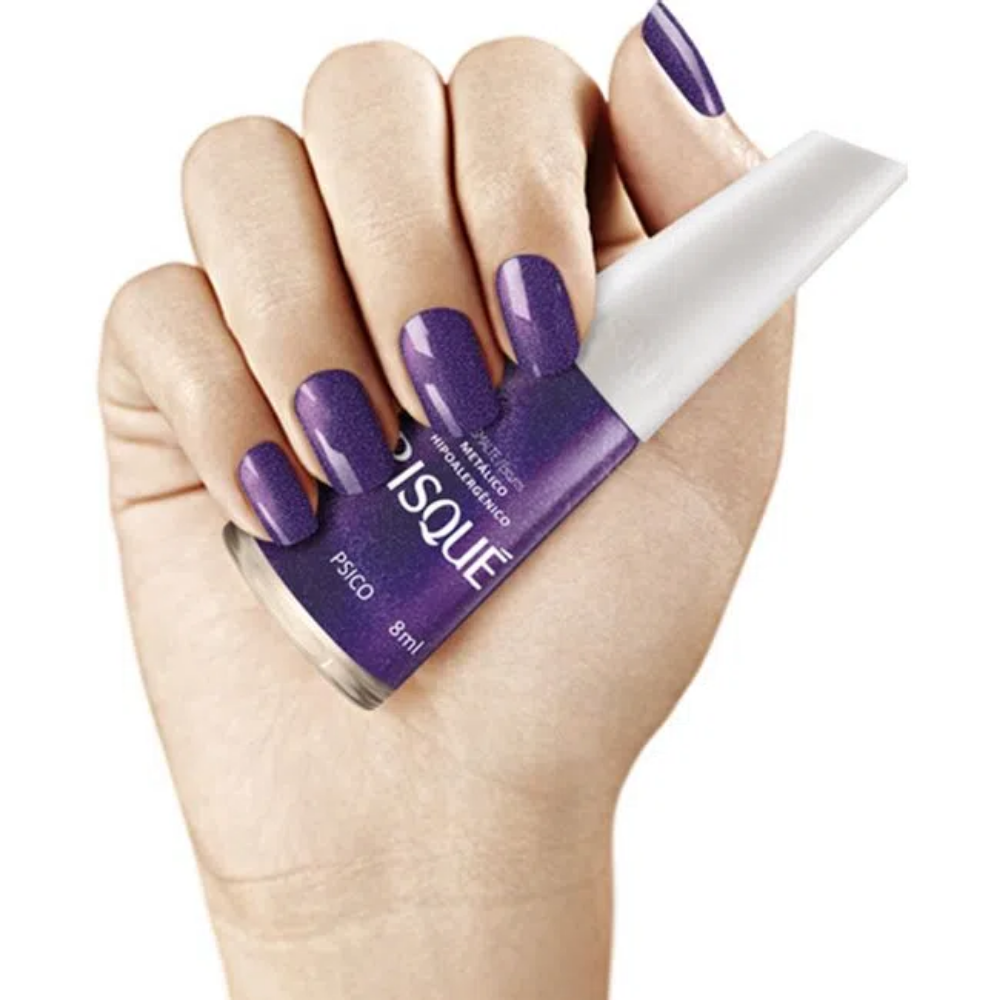 Esmalte Risqué Metálico Psico 8ml - Roxo