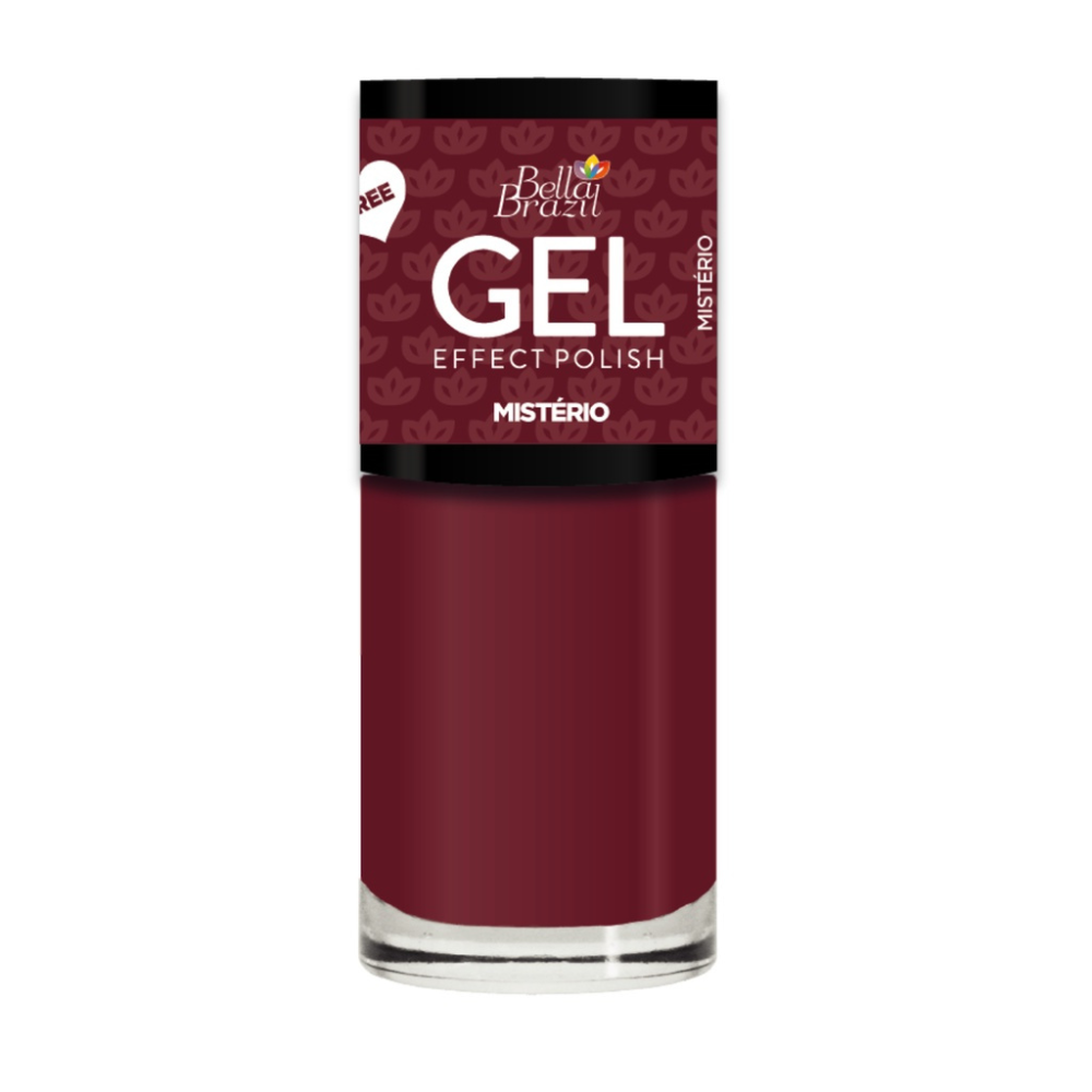 Esmalte Bella Brazil Efeito Gel Cremoso 839 Mistério