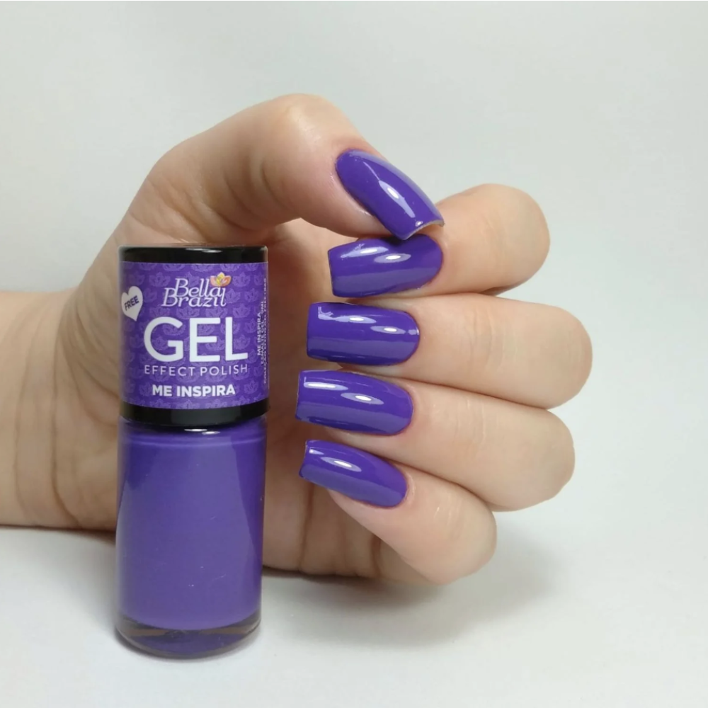 Esmalte Bella Brazil Efeito Gel Cremoso 868 Me Inspira