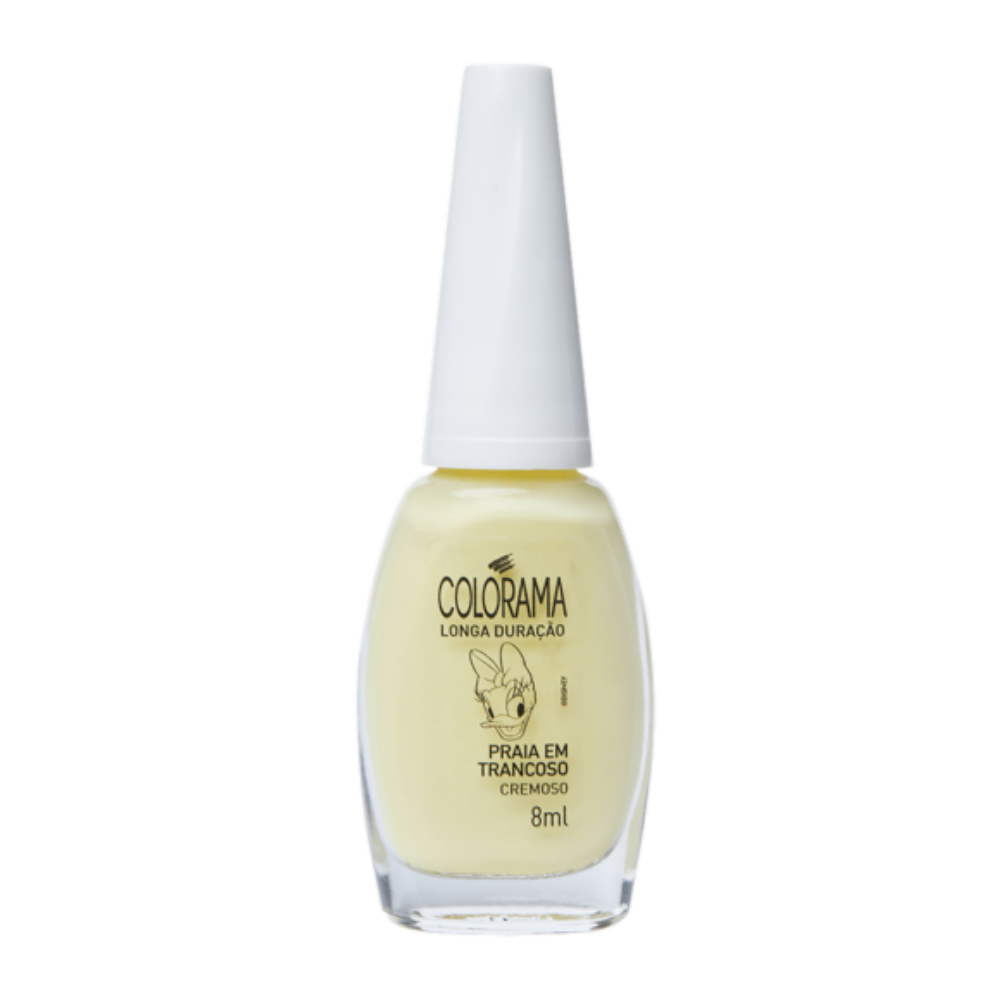 Esmalte Colorama Cremoso Praia Em Trancoso - Amarelo - Disney