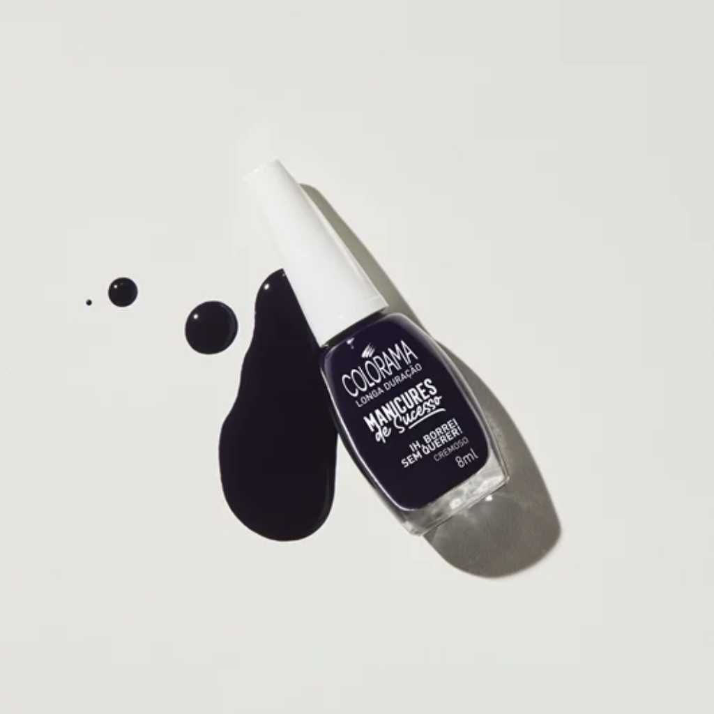 Esmalte Colorama Cremoso Ih, Borrei Sem Querer - Roxo