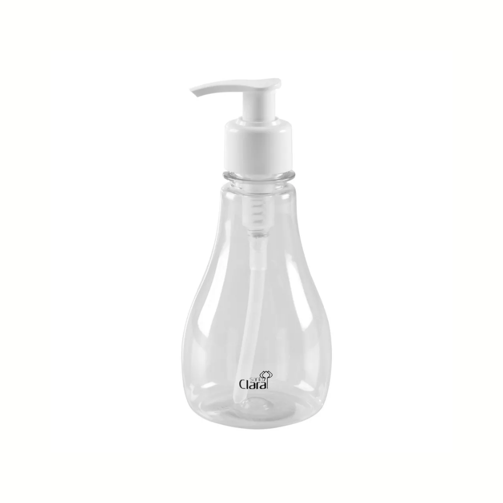 Frasco Saboneteira Multiuso Modelo Pera 240ml Santa Clara