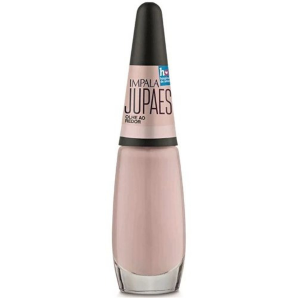 Esmalte Impala Cremoso Ju Paes Olhe Ao Redor 7,5ml - Nude - Ju Paes