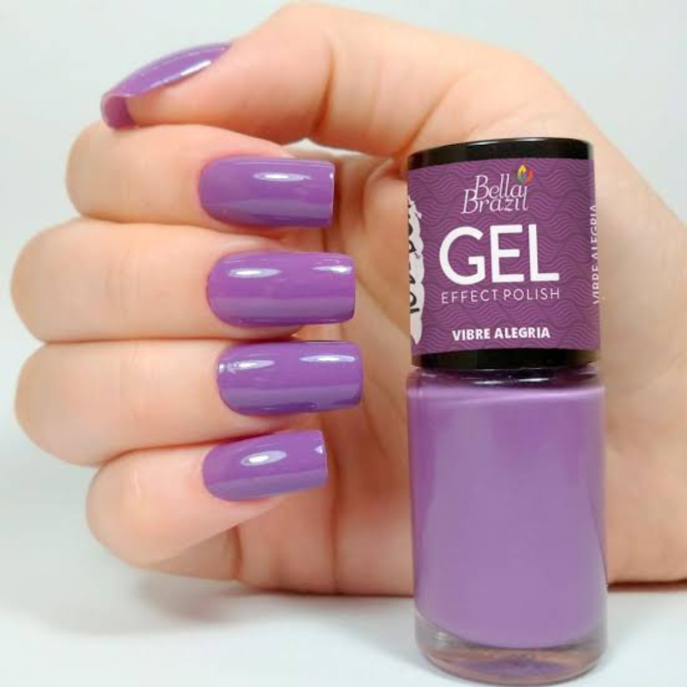 Esmalte Bella Brazil Efeito Gel Cremoso 852 Vibre Alegria