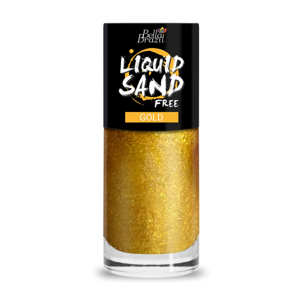 Esmalte Bella Brazil Liquid Sand 1314 Gold