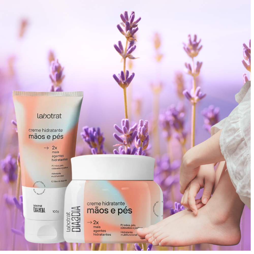 Creme Hidratante Para Mãos e Pés Labotrat 220g