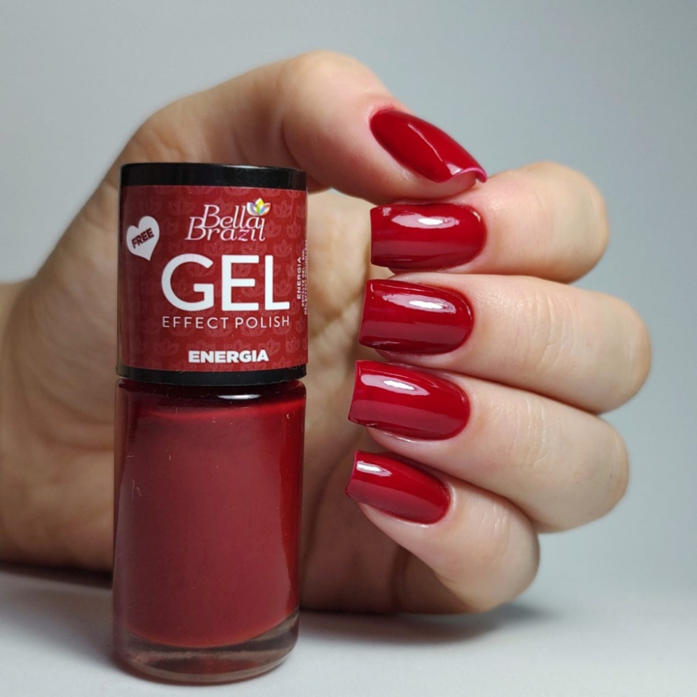 Esmalte Bella Brazil Efeito Gel Cremoso 844 Energia
