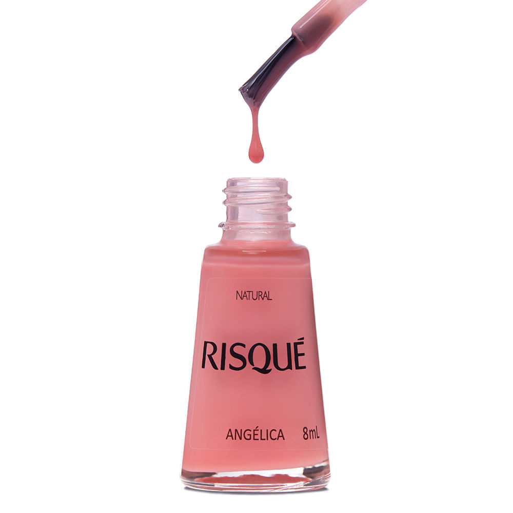 Esmalte Risqué Natural Angélica 8ml - Rosa