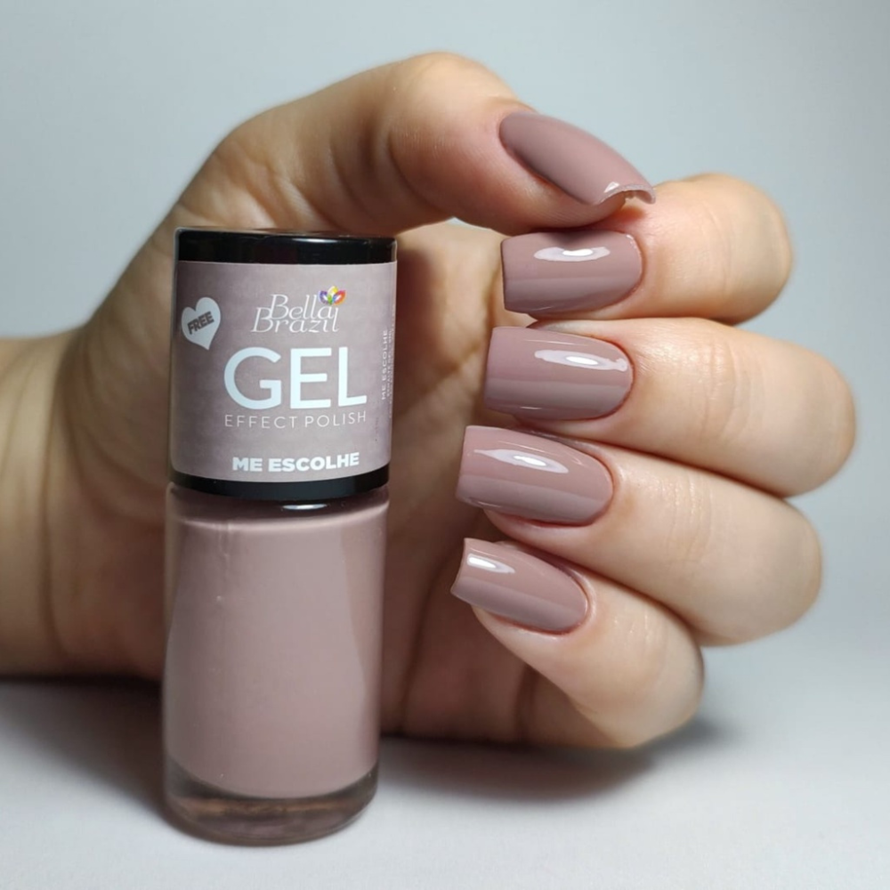 Esmalte Bella Brazil Efeito Gel Cremoso 859 Me Escolhe