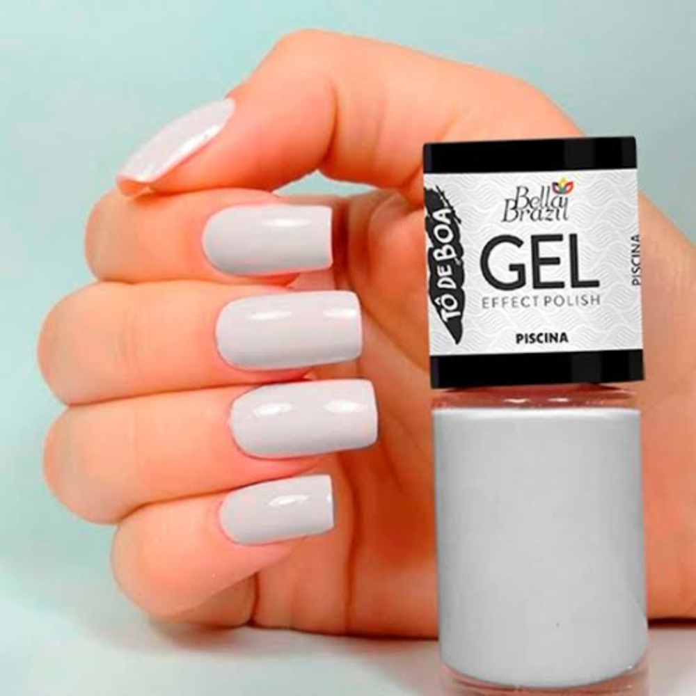 Esmalte Bella Brazil Efeito Gel Cremoso 846 Piscina