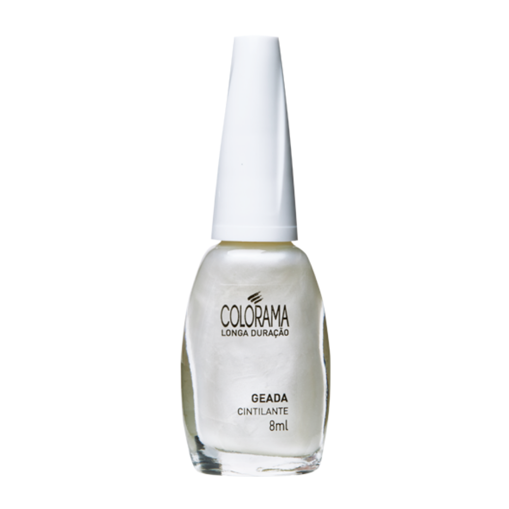 Esmalte Colorama Cintilante Geada - Branco
