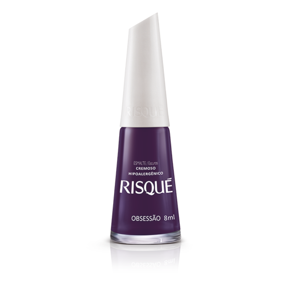 Esmalte Risqué Cremoso Obsessão 8ml - Roxo