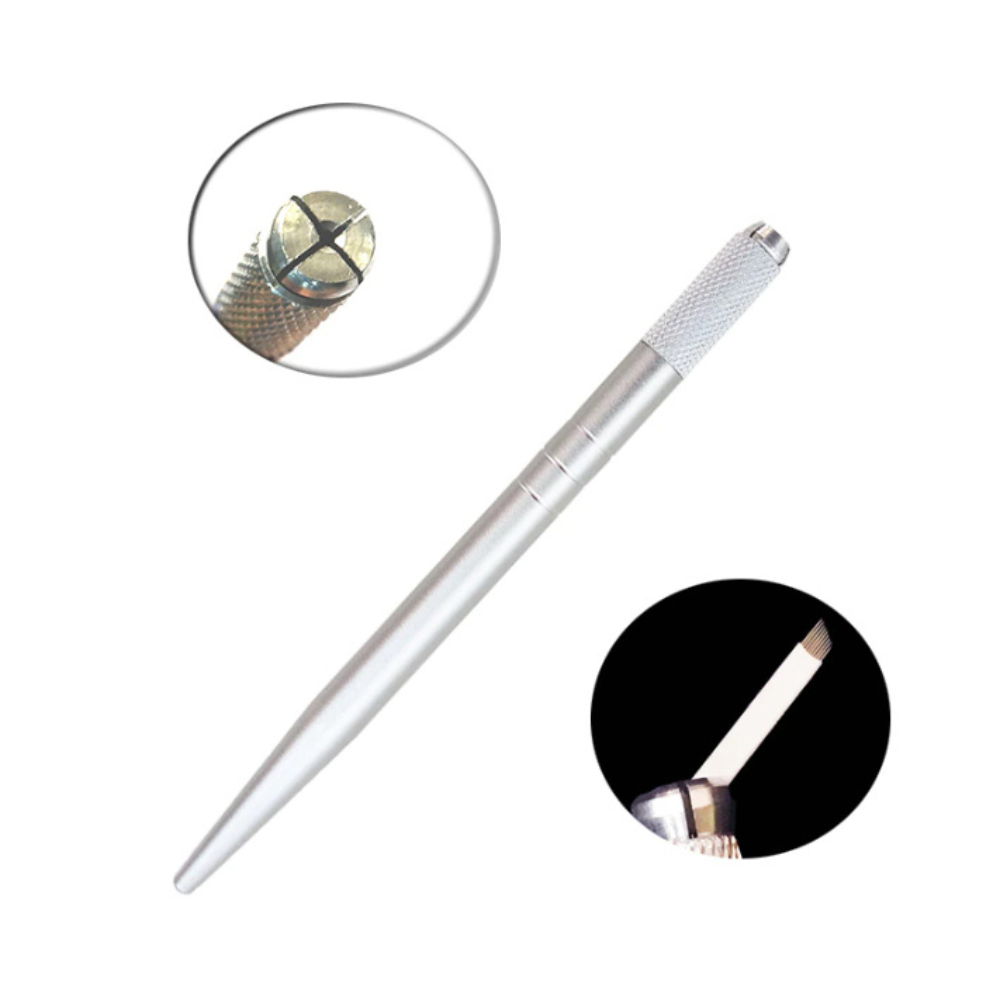 Caneta Tebori Inox para Microblading