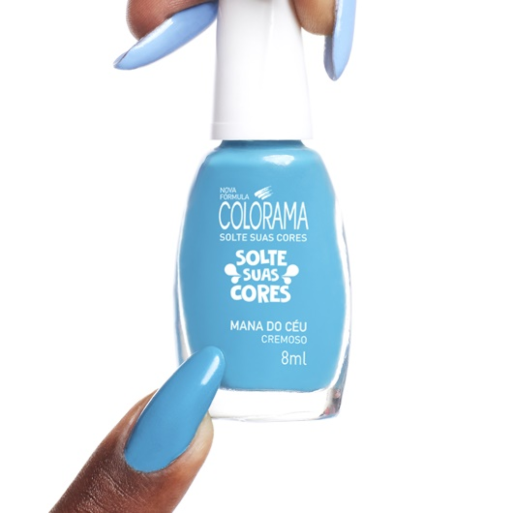 Esmalte Colorama Cremoso Mana Do Céu - Azul